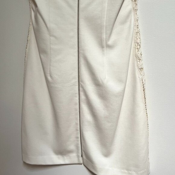 NWT SEA New York Bridal Cream White Lace Dress - Size 8 - Picture 6 of 10